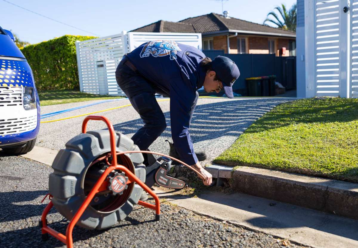 blocked stormwater drain clearing brisbane