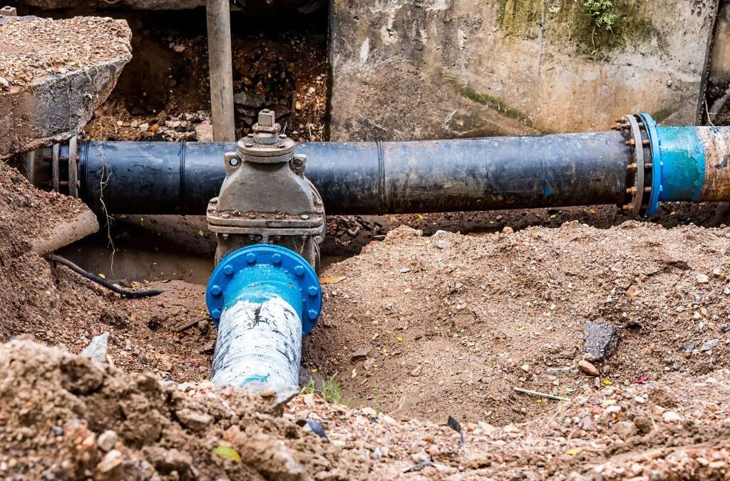 how to tell if sewer pipe is leaking